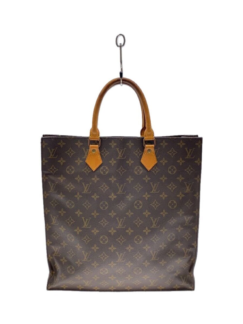LOUIS VUITTON Sac Plat Monogram Canvas Brown